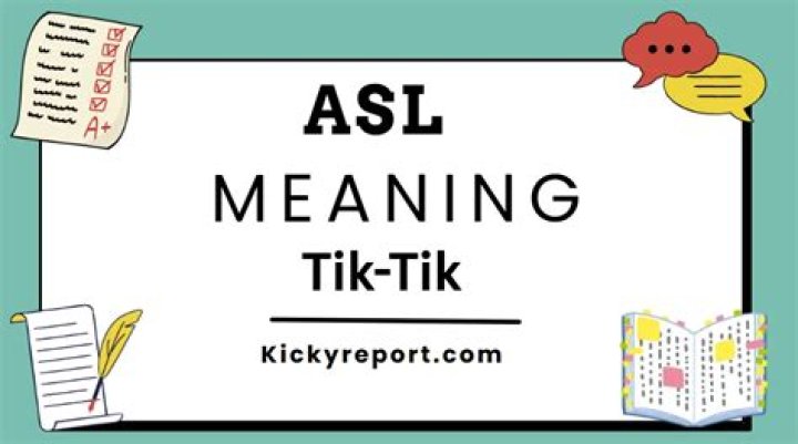 Unraveling The Mystery: ASL Meaning On TikTok