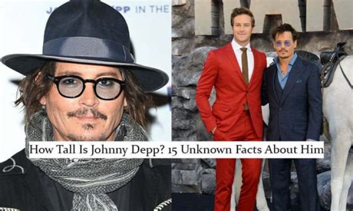 Unveiling The Height Of Johnny Depp: How Tall Is He Really?