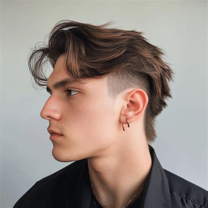 Unveiling The Middle Part Mullet: A Trendy Comeback With A Twist