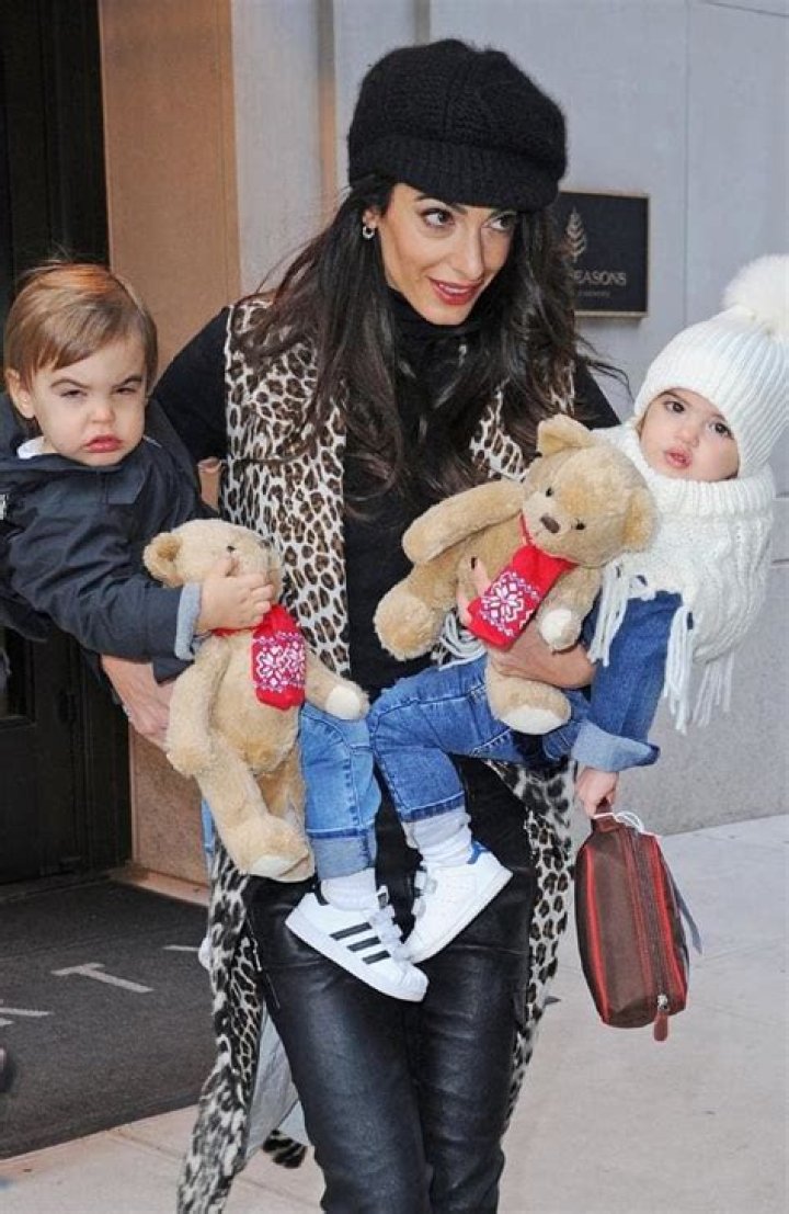 Exclusive Pictures Of The Adorable Clooney Twins
