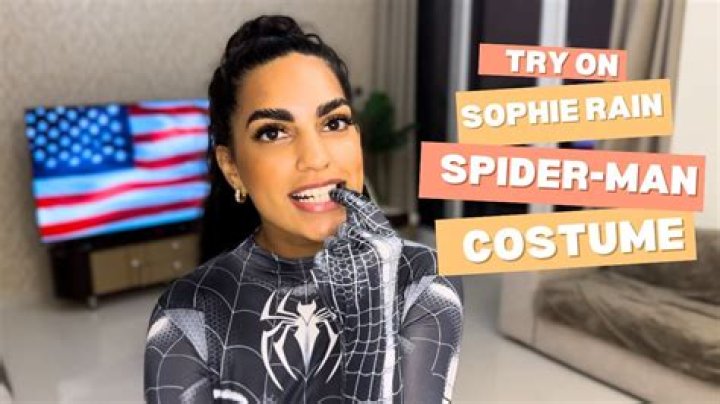 Stunning Sophie Rain's Spider-Man Cosplay: Unmasking The Heroine's Grace