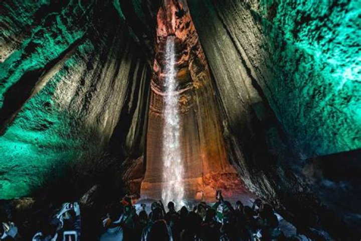 Discovering The Hidden Beauty Of Underground Cave Waterfalls In Tennessee
